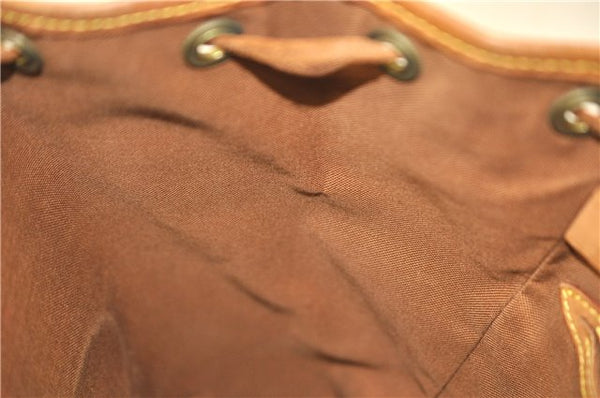 Authentic LOUIS VUITTON Monogram Montsouris MM Backpack M51136 LV 6343C