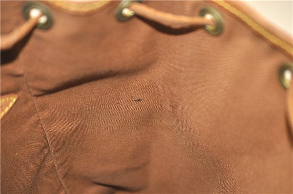 Authentic LOUIS VUITTON Monogram Montsouris MM Backpack M51136 LV 6343C