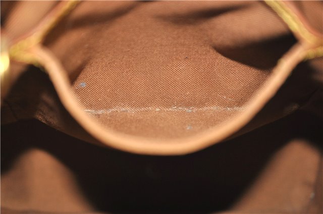 Authentic LOUIS VUITTON Monogram Montsouris MM Backpack M51136 LV 6343C