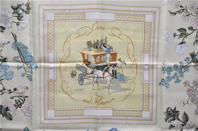 Authentic HERMES Carre 90 Scarf 