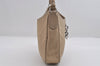 Authentic Christian Dior Trotter Shoulder Hand Bag Nylon Leather Beige CD 6343I