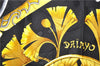 Authentic HERMES Carre 90 Scarf "PRINCES DU SOLEIL LEVANT" Silk Black PB 6344D