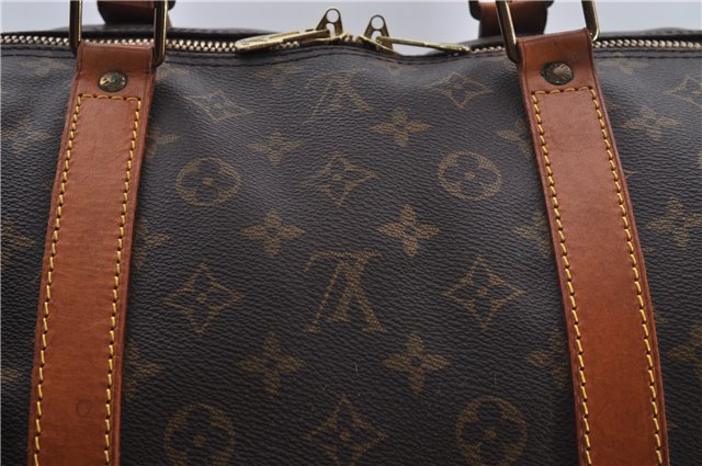 Authentic Louis Vuitton Monogram Keepall 60 Travel Boston Bag M41422 LV 6344E