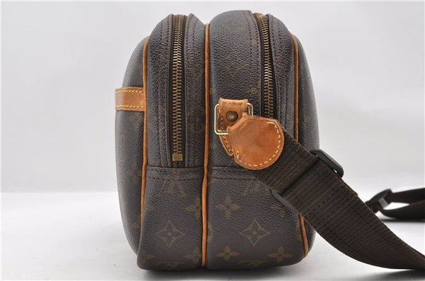 Auth LOUIS VUITTON Monogram Reporter PM Shoulder Cross Body Bag M45254 LV 6346C