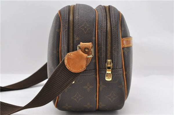 Auth LOUIS VUITTON Monogram Reporter PM Shoulder Cross Body Bag M45254 LV 6346C