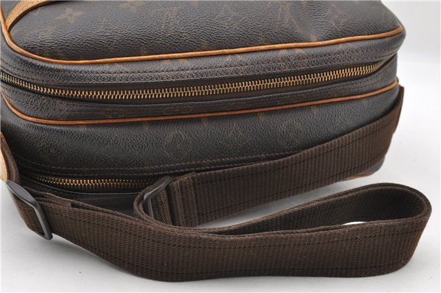 Auth LOUIS VUITTON Monogram Reporter PM Shoulder Cross Body Bag M45254 LV 6346C