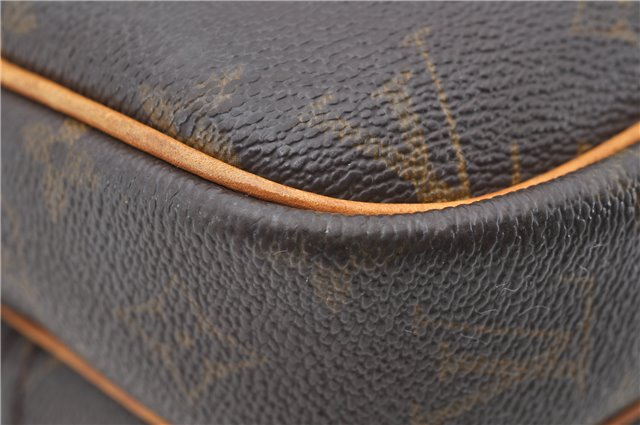 Auth LOUIS VUITTON Monogram Reporter PM Shoulder Cross Body Bag M45254 LV 6346C