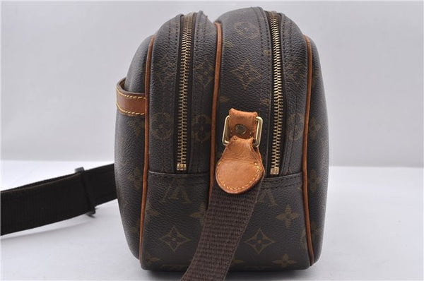 Auth LOUIS VUITTON Monogram Reporter PM Shoulder Cross Body Bag M45254 LV 6347C