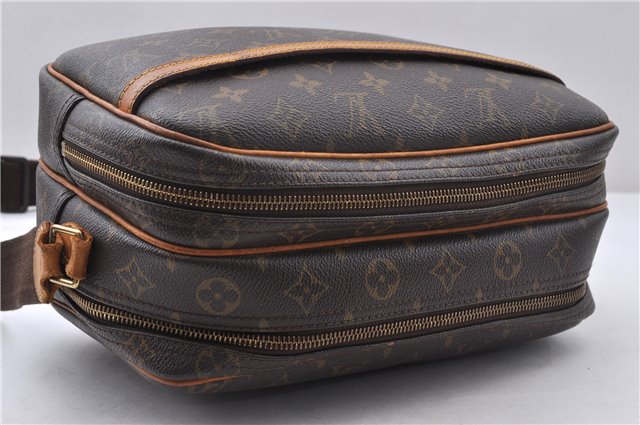 Auth LOUIS VUITTON Monogram Reporter PM Shoulder Cross Body Bag M45254 LV 6347C