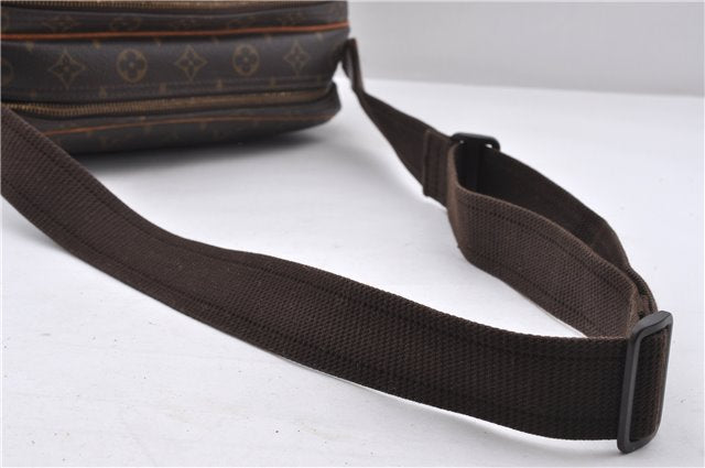 Auth LOUIS VUITTON Monogram Reporter PM Shoulder Cross Body Bag M45254 LV 6347C