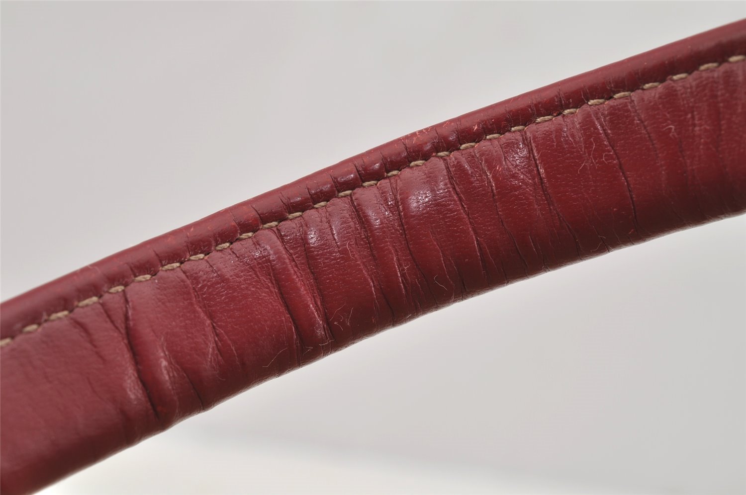 Authentic GUCCI Shoulder Hand Tote Bag GG Canvas Leather 131230 Beige 6347I