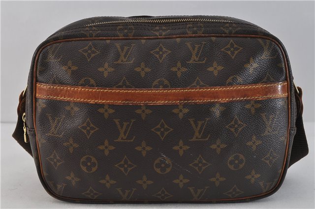 Auth LOUIS VUITTON Monogram Reporter PM Shoulder Cross Body Bag M45254 LV 6348C