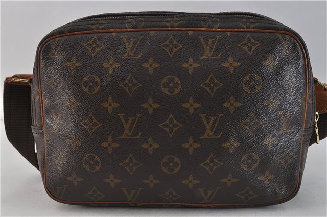 Auth LOUIS VUITTON Monogram Reporter PM Shoulder Cross Body Bag M45254 LV 6348C