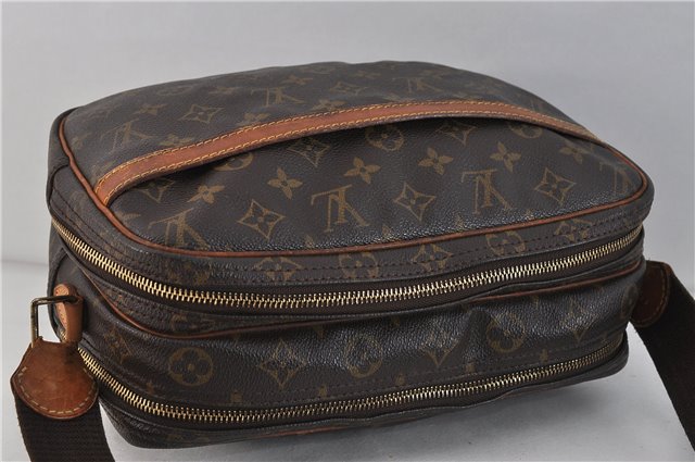 Auth LOUIS VUITTON Monogram Reporter PM Shoulder Cross Body Bag M45254 LV 6348C