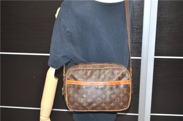 Auth LOUIS VUITTON Monogram Reporter PM Shoulder Cross Body Bag M45254 LV 6348C