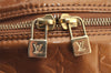 Authentic Louis Vuitton Vernis Tompkins Square Hand Bag Brown M91103 LV 6348I