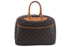 Authentic Louis Vuitton Monogram Deauville Hand Bag M47270 LV 6349D