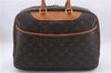 Authentic Louis Vuitton Monogram Deauville Hand Bag M47270 LV 6349D