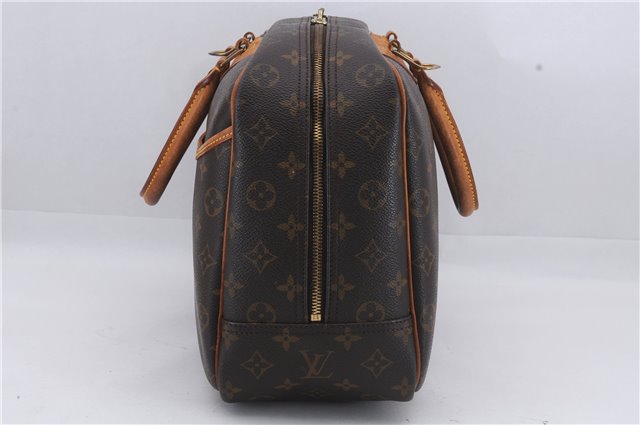 Authentic Louis Vuitton Monogram Deauville Hand Bag M47270 LV 6349D