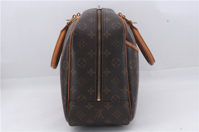 Authentic Louis Vuitton Monogram Deauville Hand Bag M47270 LV 6349D