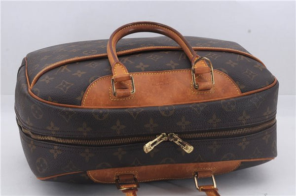 Authentic Louis Vuitton Monogram Deauville Hand Bag M47270 LV 6349D