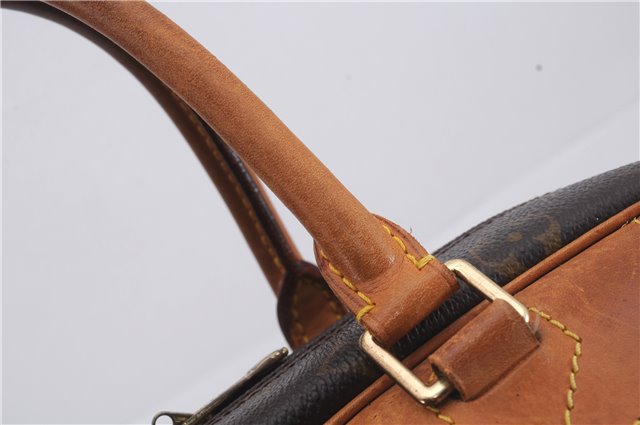 Authentic Louis Vuitton Monogram Deauville Hand Bag M47270 LV 6349D