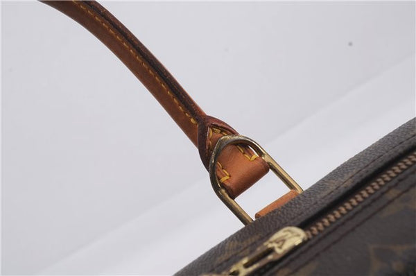 Authentic Louis Vuitton Monogram Deauville Hand Bag M47270 LV 6349D