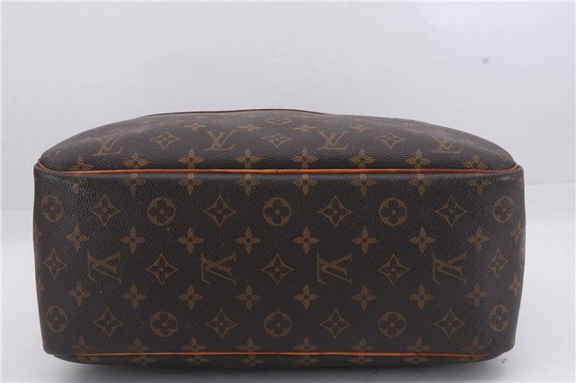 Authentic Louis Vuitton Monogram Deauville Hand Bag M47270 LV 6349D
