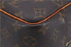 Authentic Louis Vuitton Monogram Deauville Hand Bag M47270 LV 6349D