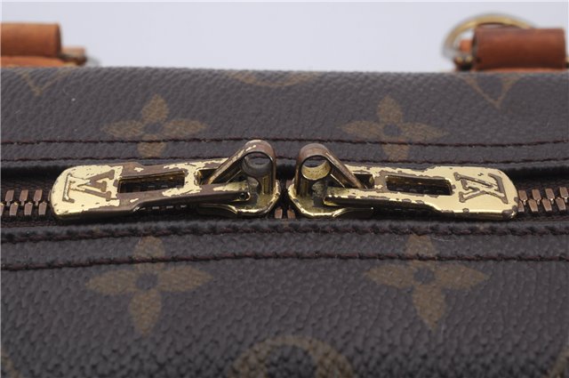 Authentic Louis Vuitton Monogram Deauville Hand Bag M47270 LV 6349D