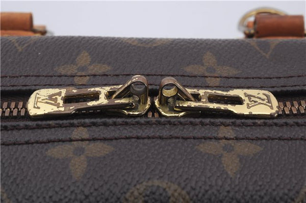 Authentic Louis Vuitton Monogram Deauville Hand Bag M47270 LV 6349D