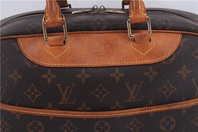 Authentic Louis Vuitton Monogram Deauville Hand Bag M47270 LV 6349D
