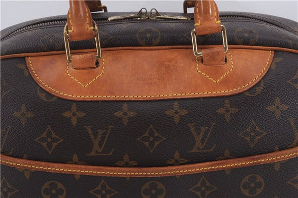 Authentic Louis Vuitton Monogram Deauville Hand Bag M47270 LV 6349D