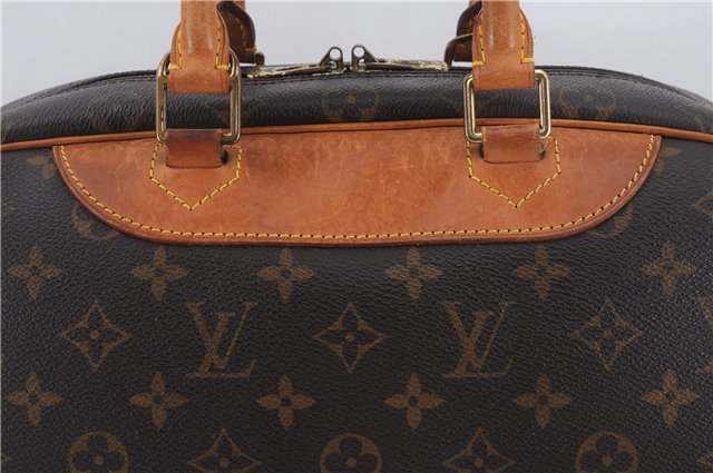 Authentic Louis Vuitton Monogram Deauville Hand Bag M47270 LV 6349D