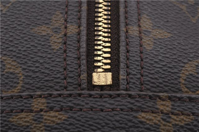 Authentic Louis Vuitton Monogram Deauville Hand Bag M47270 LV 6349D