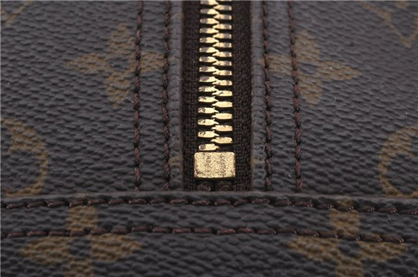 Authentic Louis Vuitton Monogram Deauville Hand Bag M47270 LV 6349D