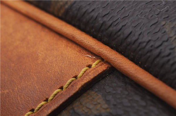 Authentic Louis Vuitton Monogram Deauville Hand Bag M47270 LV 6349D