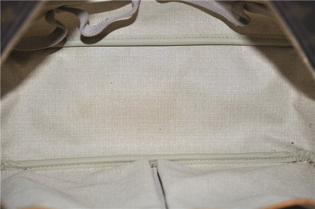 Authentic Louis Vuitton Monogram Deauville Hand Bag M47270 LV 6349D