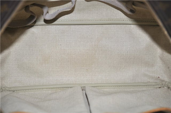 Authentic Louis Vuitton Monogram Deauville Hand Bag M47270 LV 6349D