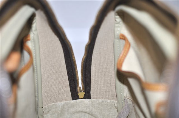 Authentic Louis Vuitton Monogram Deauville Hand Bag M47270 LV 6349D