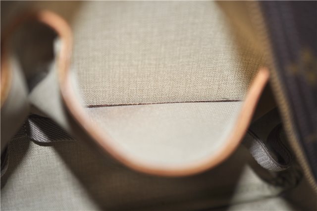 Authentic Louis Vuitton Monogram Deauville Hand Bag M47270 LV 6349D