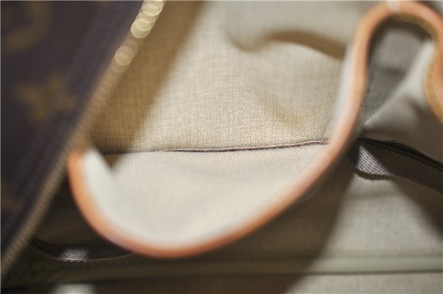 Authentic Louis Vuitton Monogram Deauville Hand Bag M47270 LV 6349D