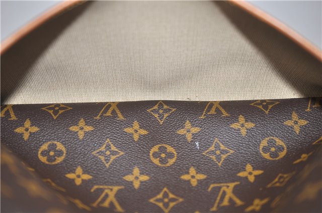 Authentic Louis Vuitton Monogram Deauville Hand Bag M47270 LV 6349D