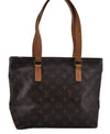 Authentic Louis Vuitton Monogram Cabas Piano Shoulder Tote Bag M51148 LV 6349E
