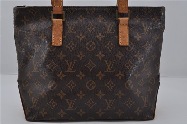 Authentic Louis Vuitton Monogram Cabas Piano Shoulder Tote Bag M51148 LV 6349E