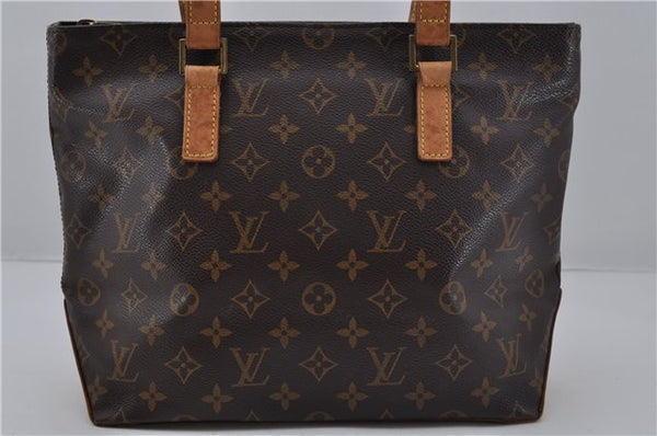 Authentic Louis Vuitton Monogram Cabas Piano Shoulder Tote Bag M51148 LV 6349E