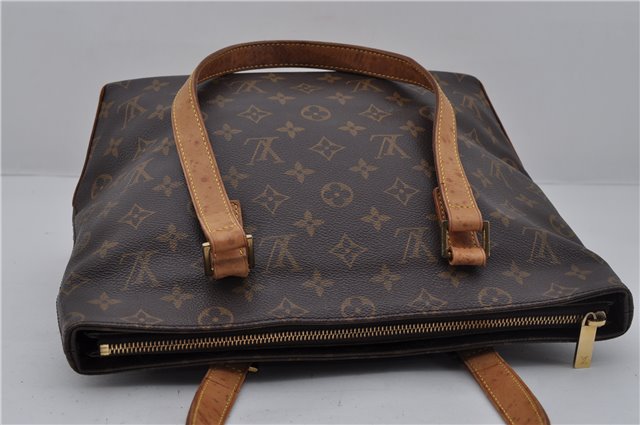 Authentic Louis Vuitton Monogram Cabas Piano Shoulder Tote Bag M51148 LV 6349E