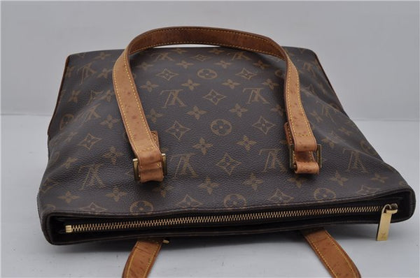 Authentic Louis Vuitton Monogram Cabas Piano Shoulder Tote Bag M51148 LV 6349E