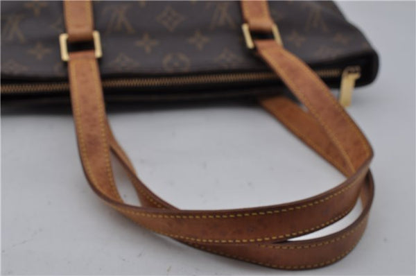 Authentic Louis Vuitton Monogram Cabas Piano Shoulder Tote Bag M51148 LV 6349E