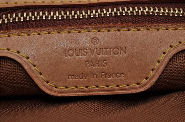 Authentic Louis Vuitton Monogram Cabas Piano Shoulder Tote Bag M51148 LV 6349E